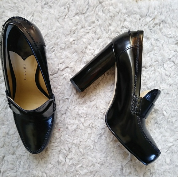 THEORY Loafers · Black · Size 8.5 - Picture 3 of 7